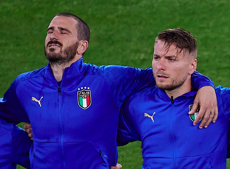 Cover calciatori euro 2020