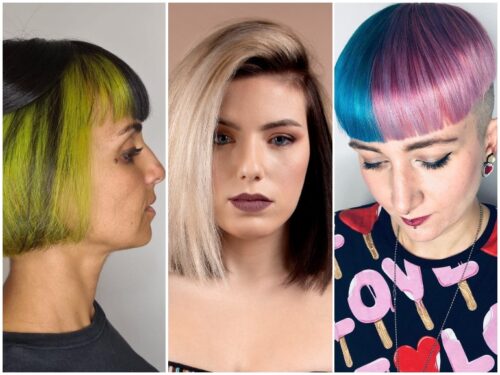 Capelli Bicolore 2021 Gli Skunk Hair Sono Cool Provateli Adesso Grazia It