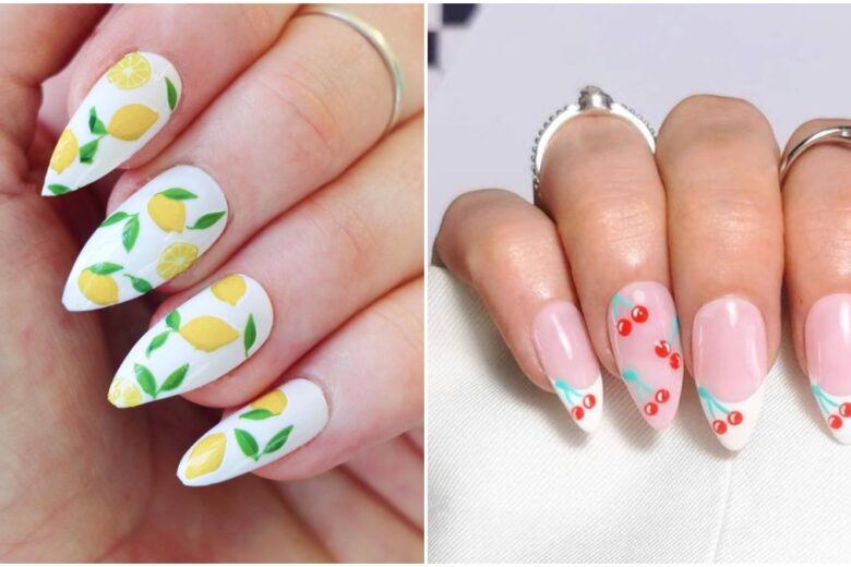 Fruit nail art: la frutta sulle unghie per un’estate colorata e succosa