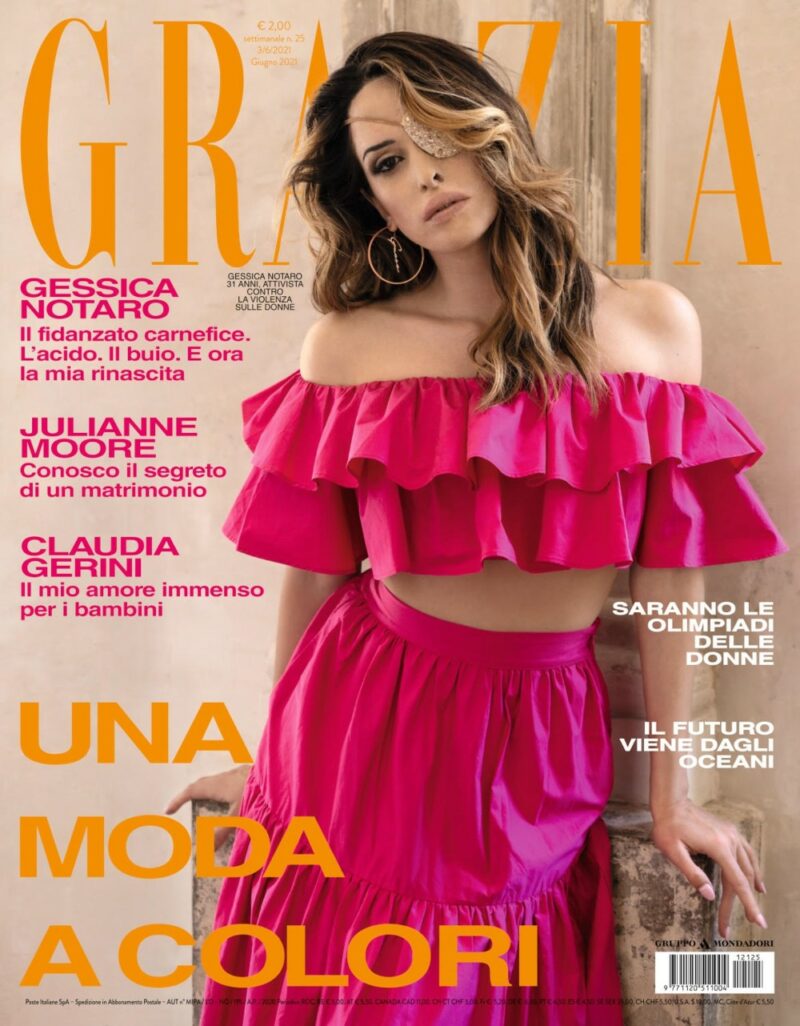 Grazia è in edicola con Gessica Notaro