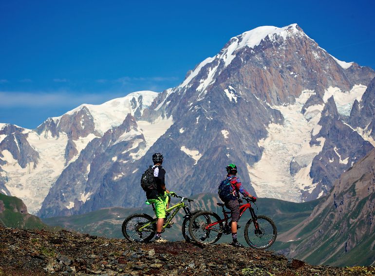 mtb vista monte bianco la thuile