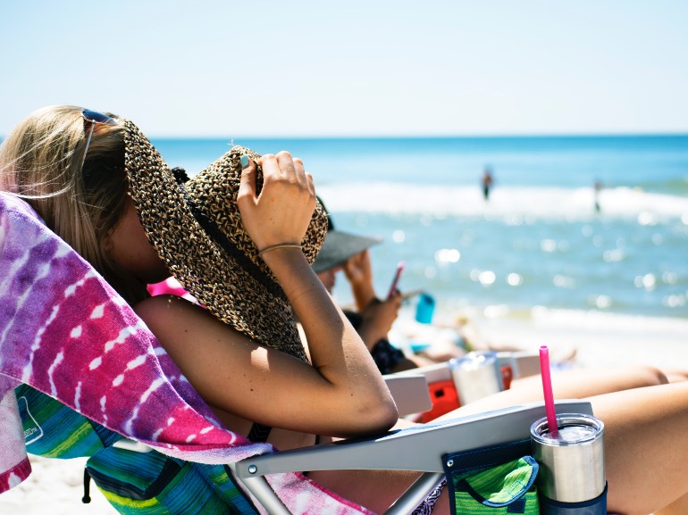 Spiaggia donna 2