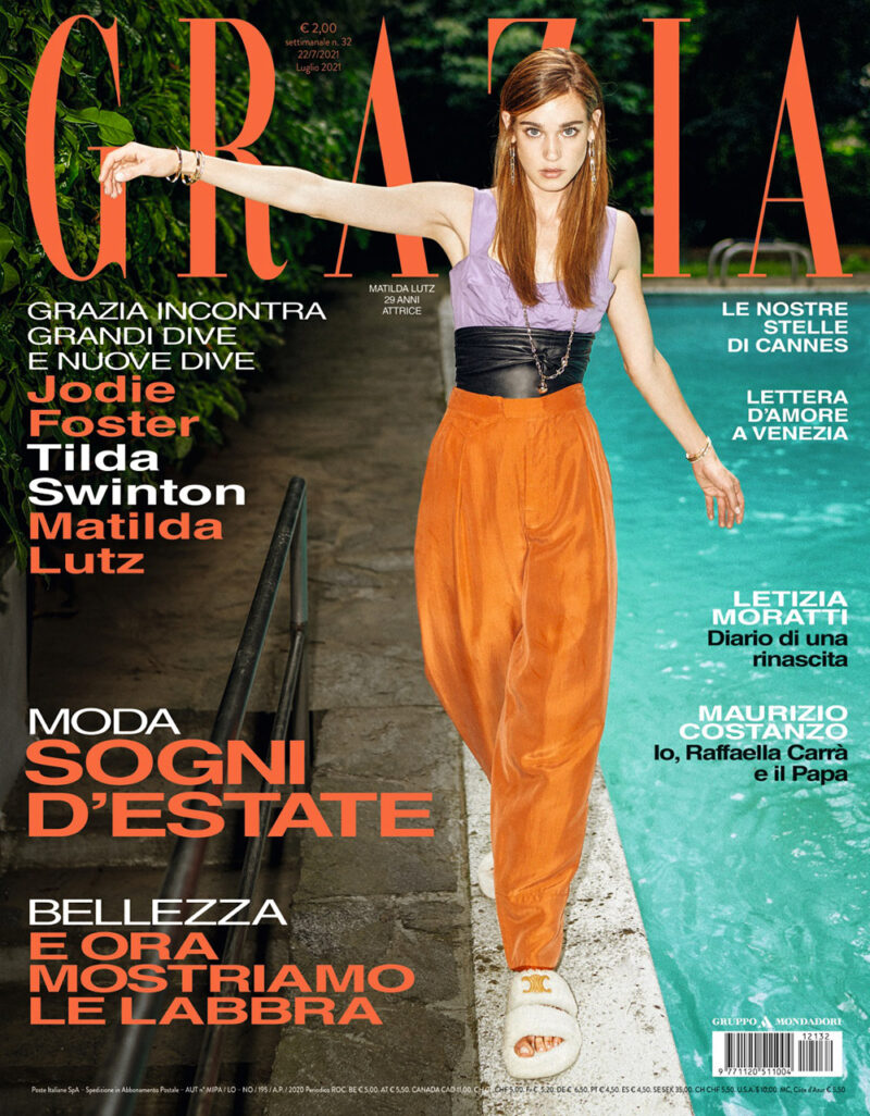 Grazia è in edicola con Matilda Lutz