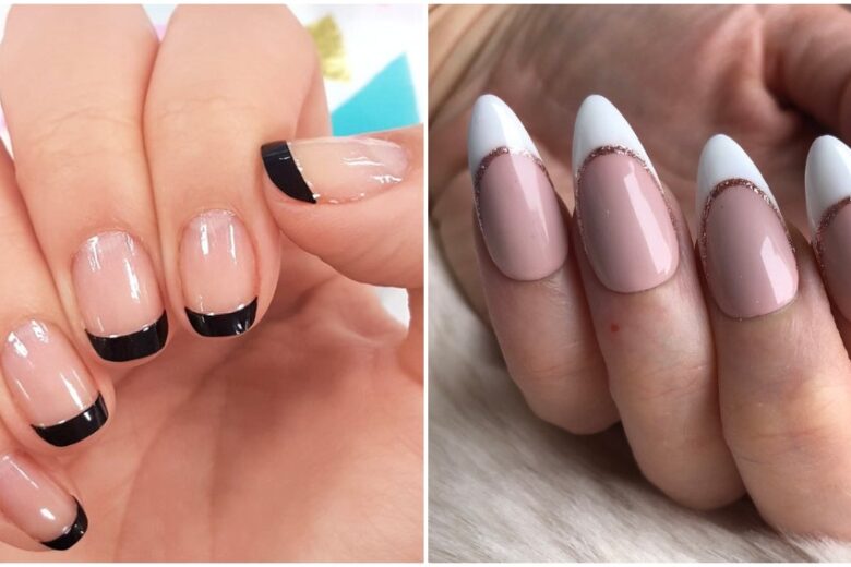 French manicure 2021: quella di moda adesso è doppia!