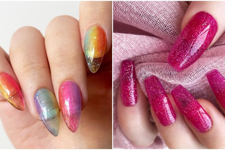 Le jelly nails sono il must estivo per unghie gel particolari