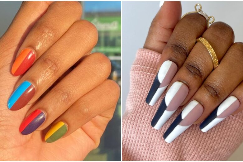 Splitted nails: le unghie “divise a metà” per una manicure glam