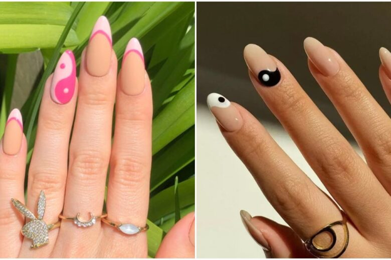 Unghie ying yang, la manicure più creativa e “spirituale”