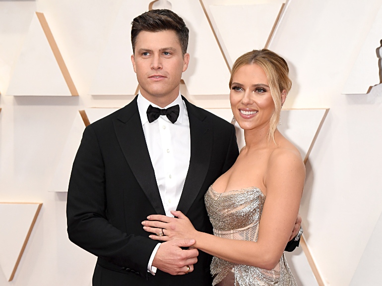 Scarlett Johansson, Colin Jost