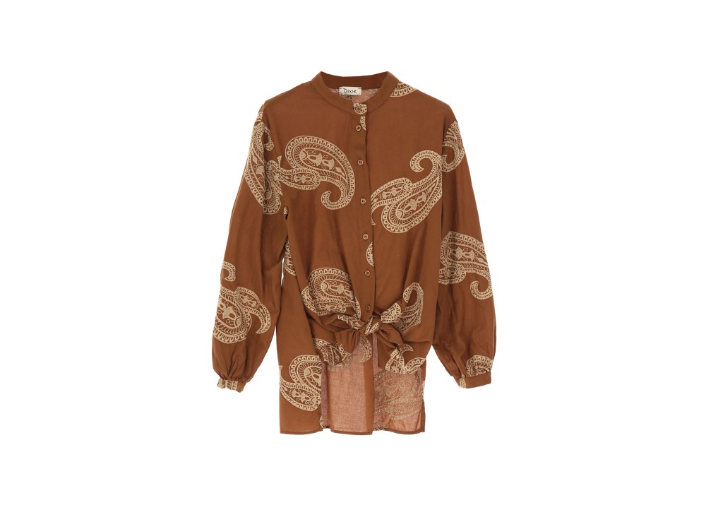 DIXIE CAMICIA COREANA FANTASIA PAISLEY