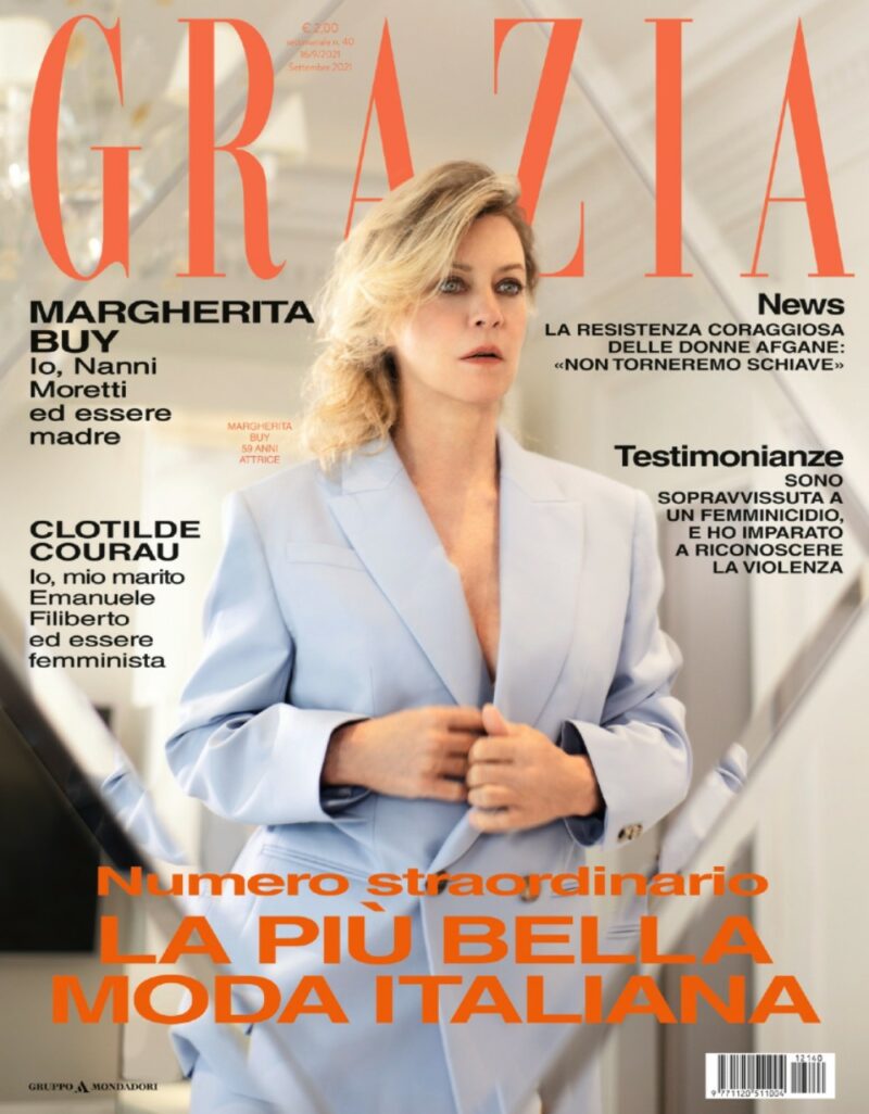 Grazia è in edicola con Margherita Buy