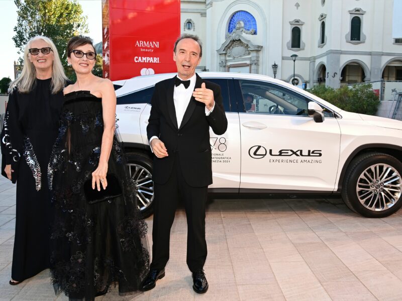 Jane Campion, Nicoletta Braschi and Roberto Benigni (2)