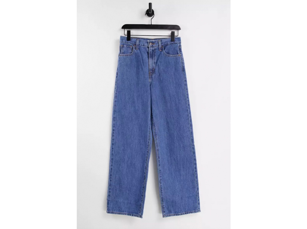 Jeans dritti a vita alta_Levi’s-2