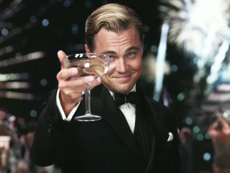 Leonardo Di Caprio festa