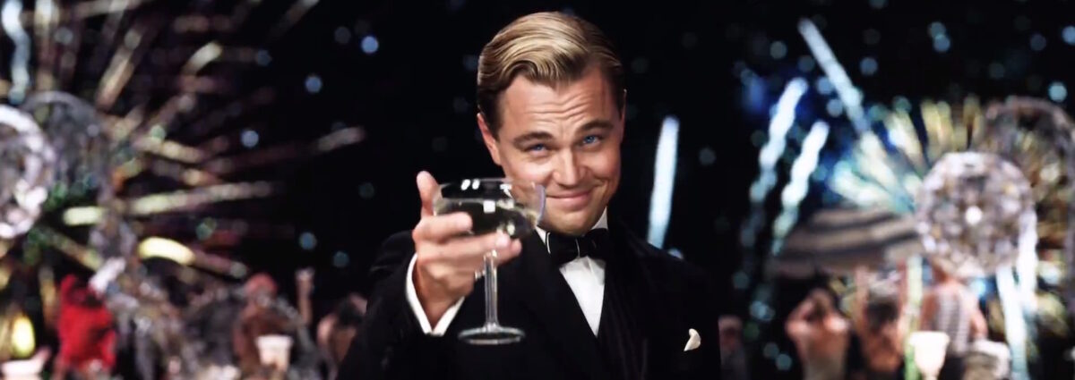 Leonardo Di Caprio smoking