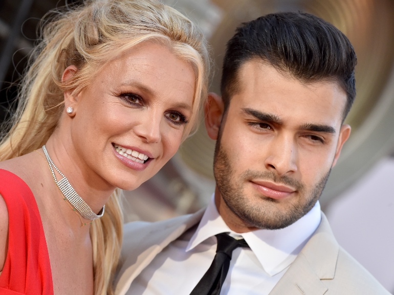 britney spears Sam Asghari.