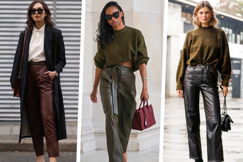 Come abbinare i pantaloni in pelle (o “simil”)? Quest’autunno provate questi 5 look