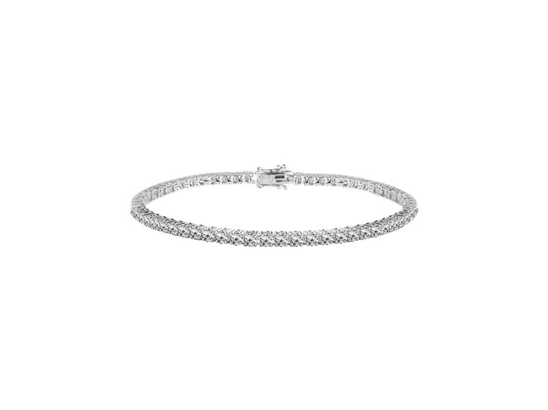 bluespirit tennis bracciale argento