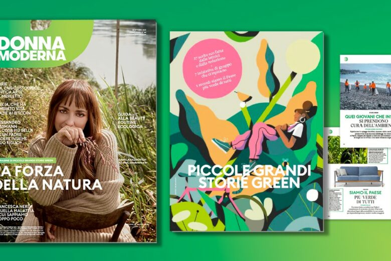 Donna Moderna lancia “Greenlife”: un numero speciale per raccontare come tutti insieme possiamo proteggere ogni giorno il nostro Pianeta