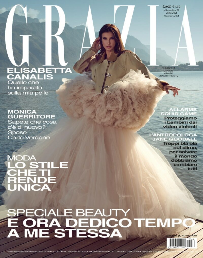 Grazia è in edicola con Elisabetta Canalis