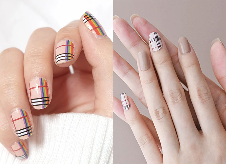 plaid-nail-art-manicure