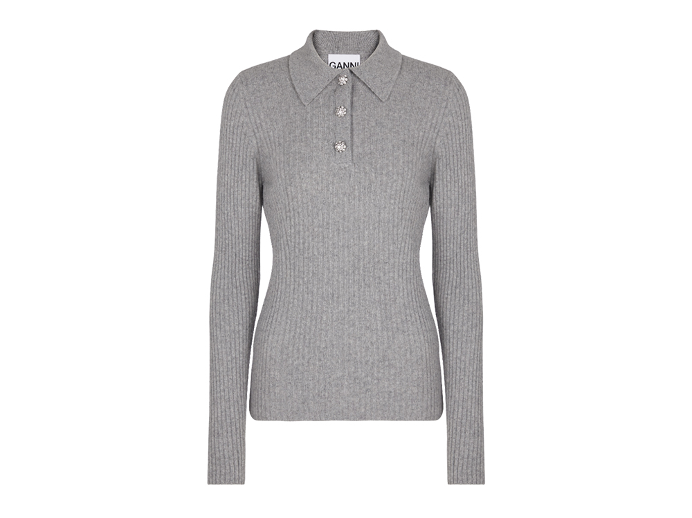 polo-a-coste-in-lana-ganni-mytheresa