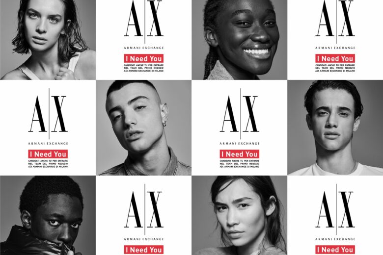 «I Need You»: al via l’innovativa campagna recruting di A|X Armani Exchange