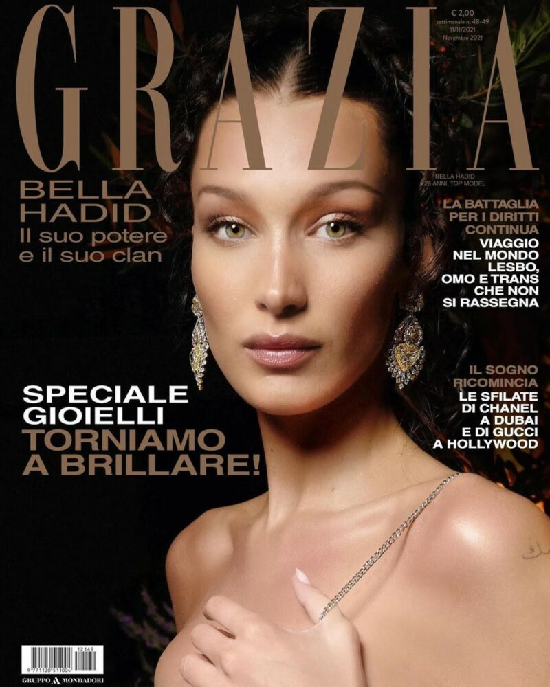 Grazia è in edicola con Bella Hadid