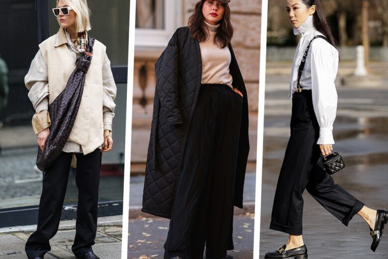 Come indossare i pantaloni neri? 5 look da provare questo inverno