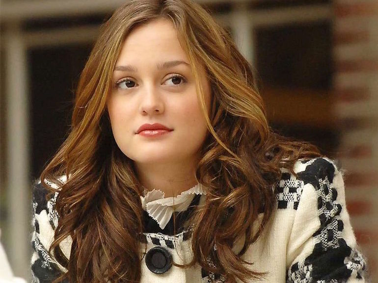 Gossip Girl cappotto bianco e nero