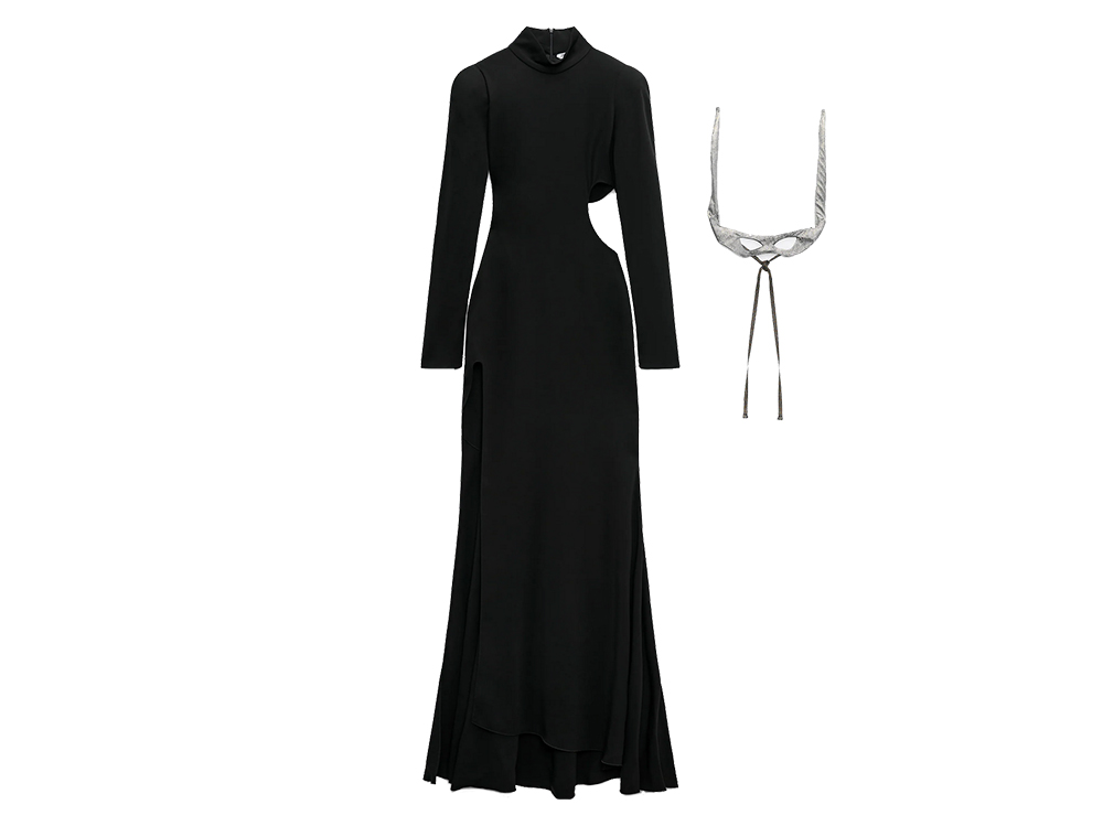 VESTITO-CUT-OUT-CON-MASCHERA-LIMITED-EDITION