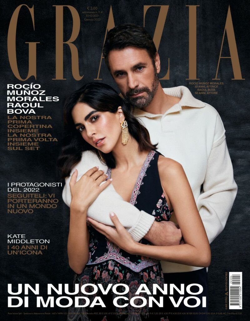 Grazia è in edicola con Rocío Muñoz Morales e Raoul Bova
