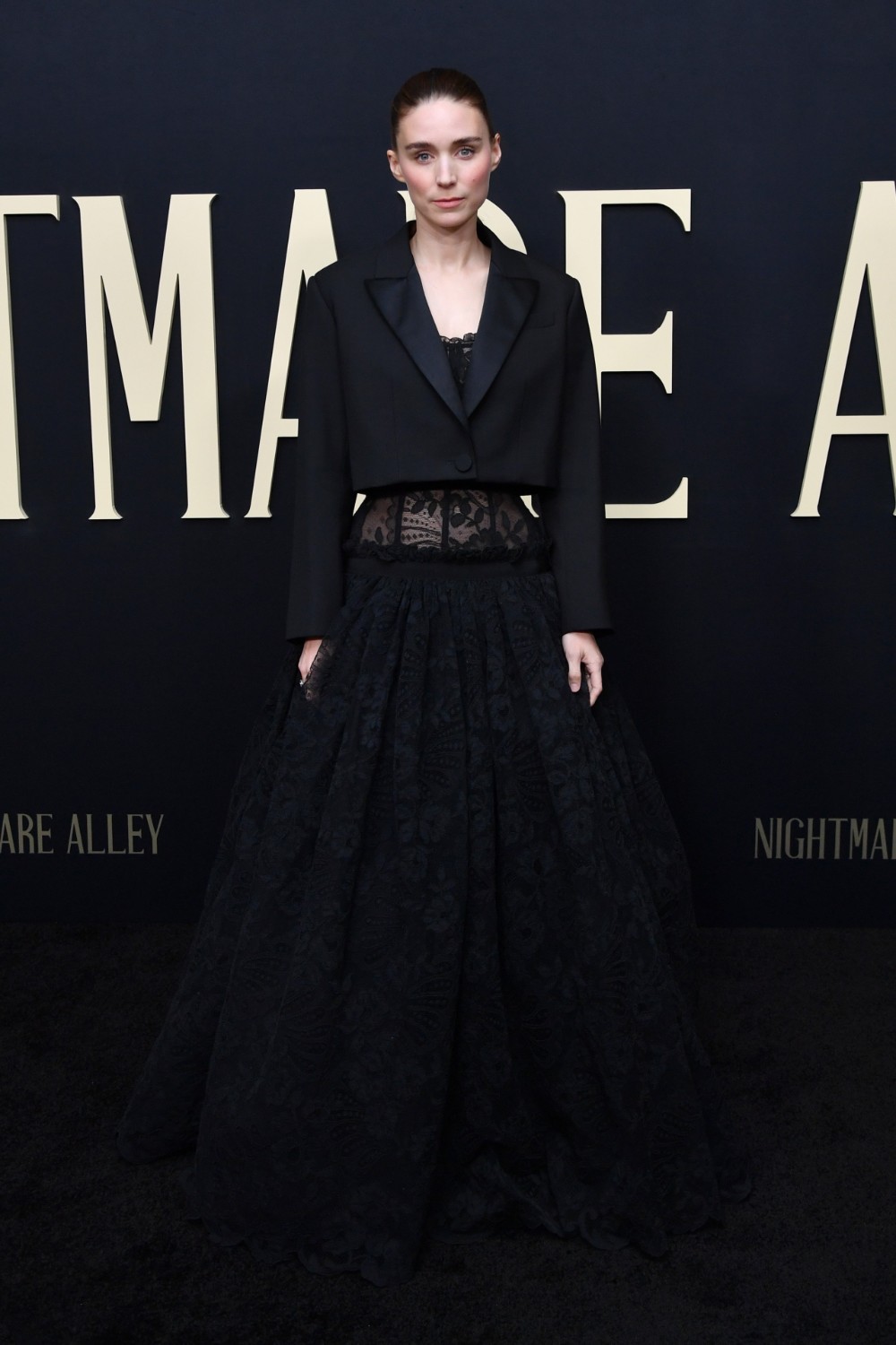 Rooney Mara wearing Alexander McQueen ok