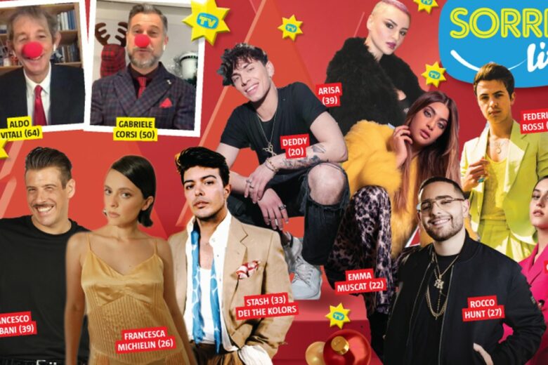Tutto pronto per “Sorrisi Live – Un sorriso per Natale”, il grande concerto firmato da TV Sorrisi e Canzoni