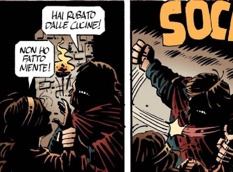 Mostra violenza donne fumetti