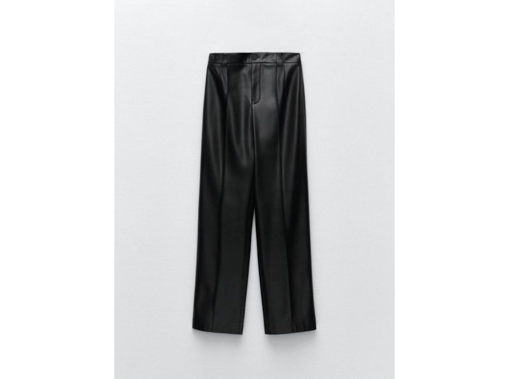 pantaloni in pelle zara