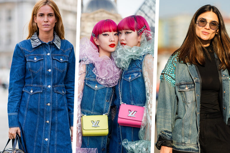 Denim mania: guardaroba tutto composto dalla tela jeans? Ci piace!
