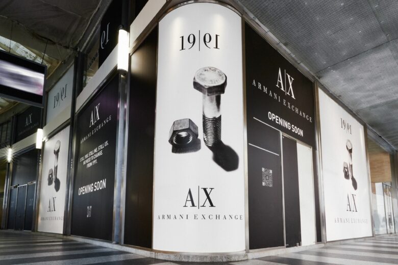 Apre a Milano il primo negozio A|X ARMANI EXCHANGE