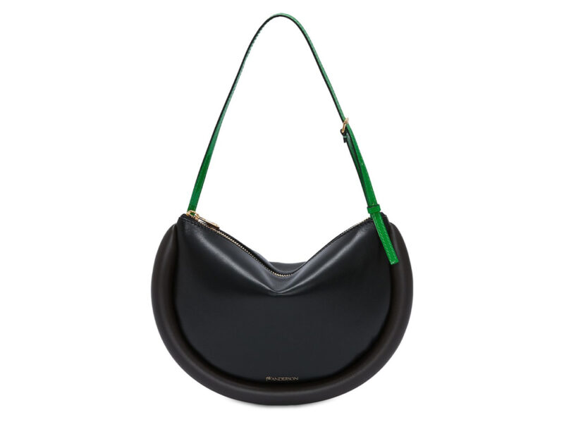 Piccola borsa a tracolla in pelle per le donne pochette moda mezzaluna borsa a tracolla borsa ascellare borsa da donna, bianco, Small