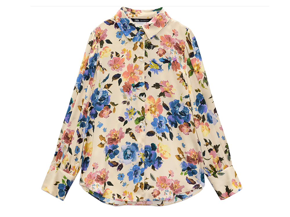 camicie a fiori zara