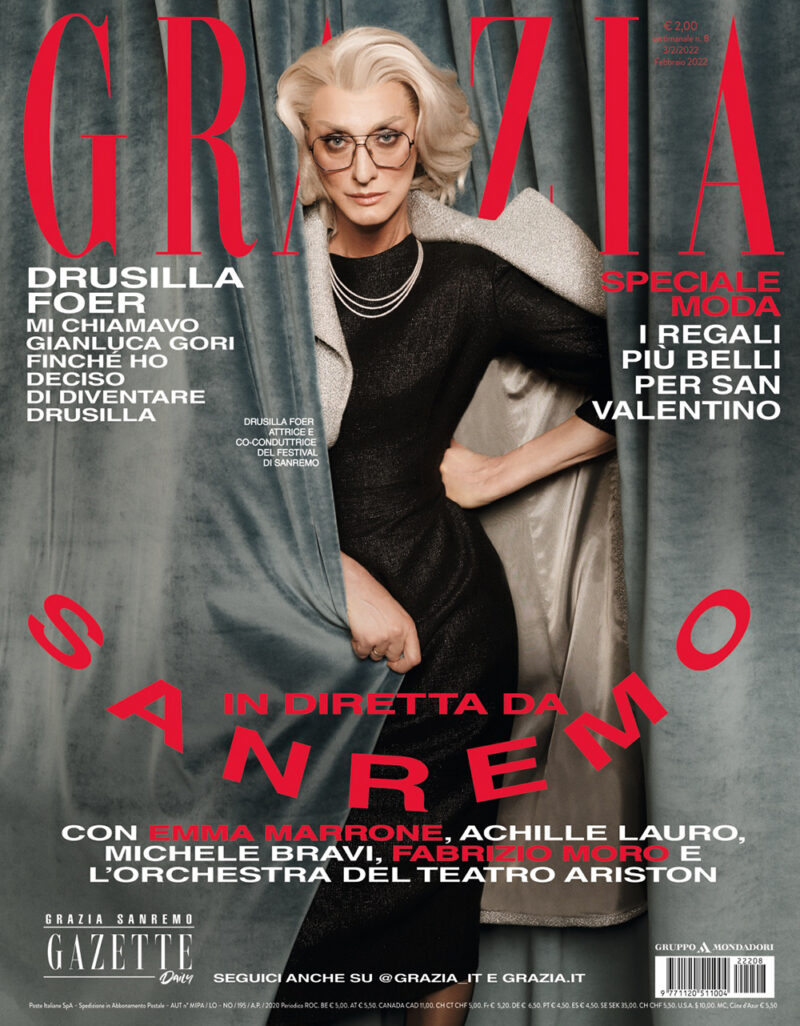 Grazia è in edicola con Drusilla Foer