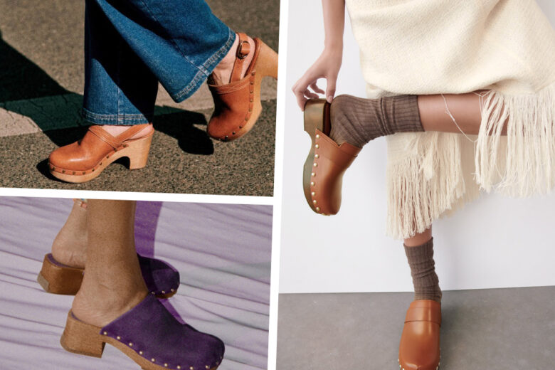 Tendenza clogs: ebbene sì, gli zoccoli in legno sono (ancora) cool