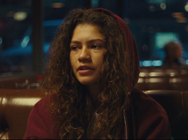 Zendaya cappuccio rosso