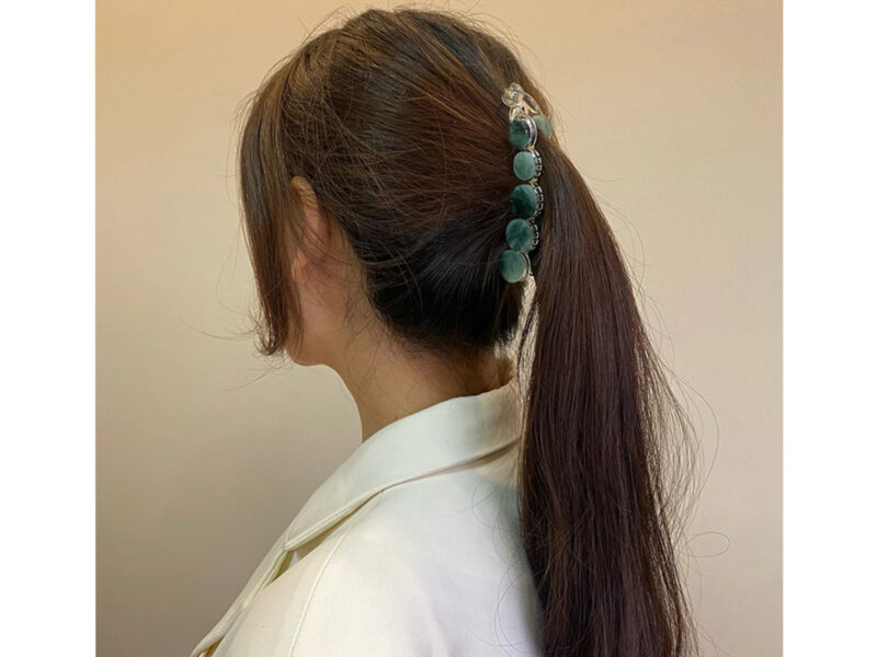Sui Ava - Pinza Per Capelli A Forma Di Fiore Color Oro Metallizzato | ASOS - Foto 6