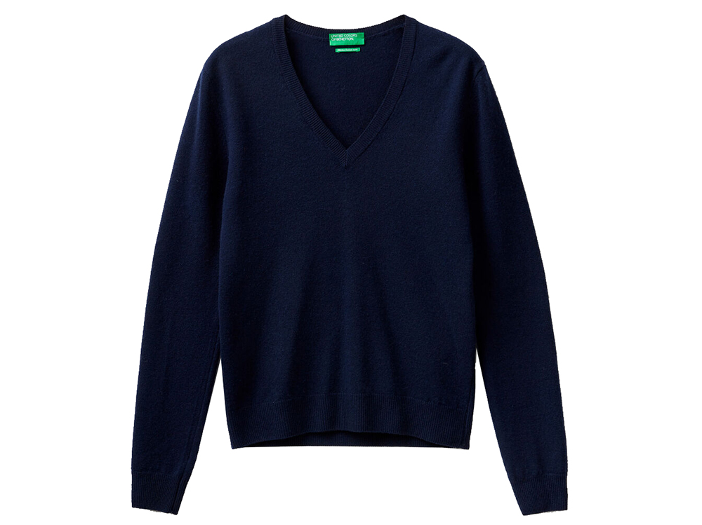 pullover-scollo-a-V-benetton