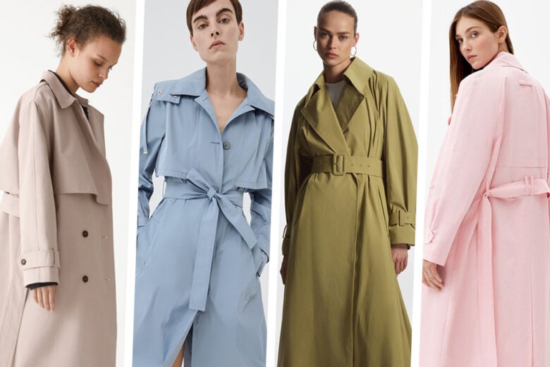 Il trench? Sempre una garanzia per i look della  primavera