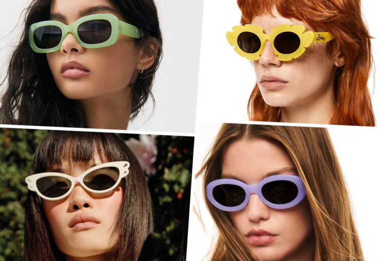 Gli occhiali da sole must dell’estate 2022? Sono colorati e super funny!