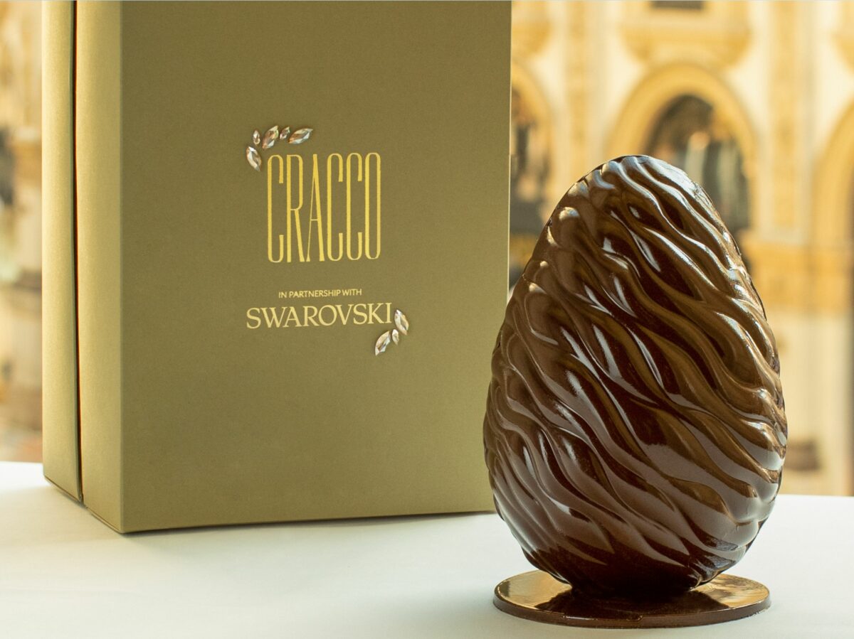 Pasqua 2022 uovo Cracco per Swarovski