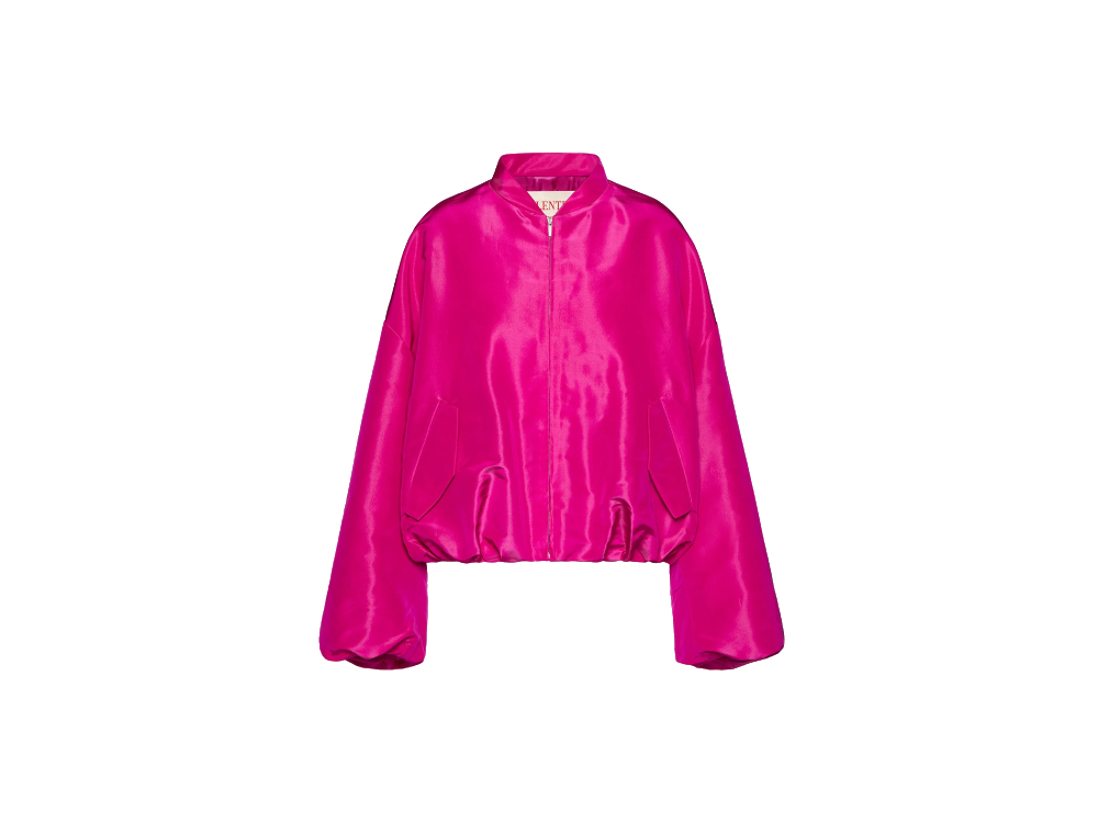 Valentino bomber imbottito in faille