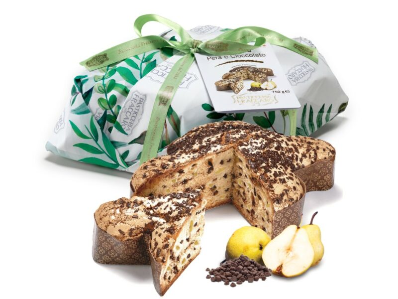 colomba pere e cioccolato