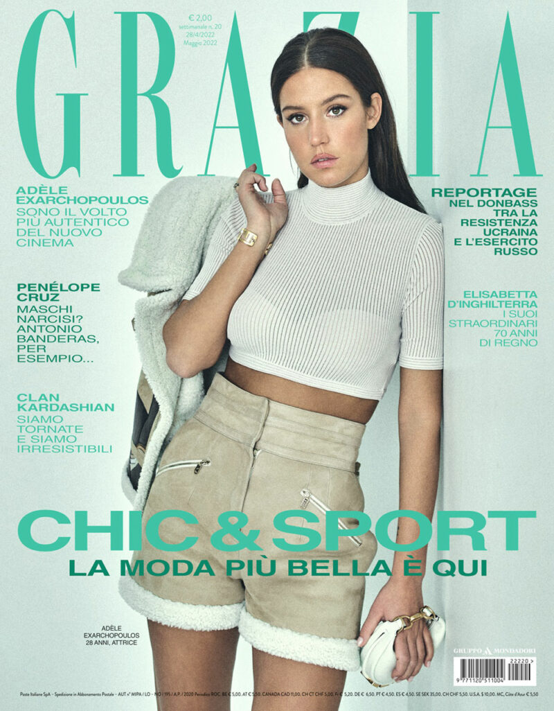 Grazia è in edicola con Adèle Exarchopoulos